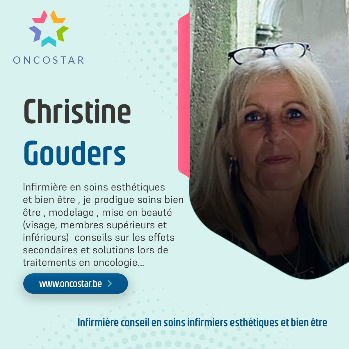Christine Gouders : Infirmière Conseil en Soins Esthétiques et Bien-être