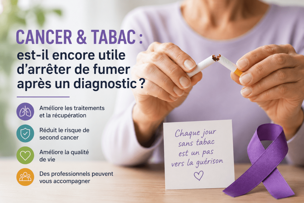 Cancer et tabac : est-il encore utile d&rsquo;arrêter de fumer après un diagnostic ?