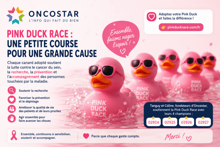 Pink Duck Race : quand une course de canards aide à faire avancer la lutte contre le cancer