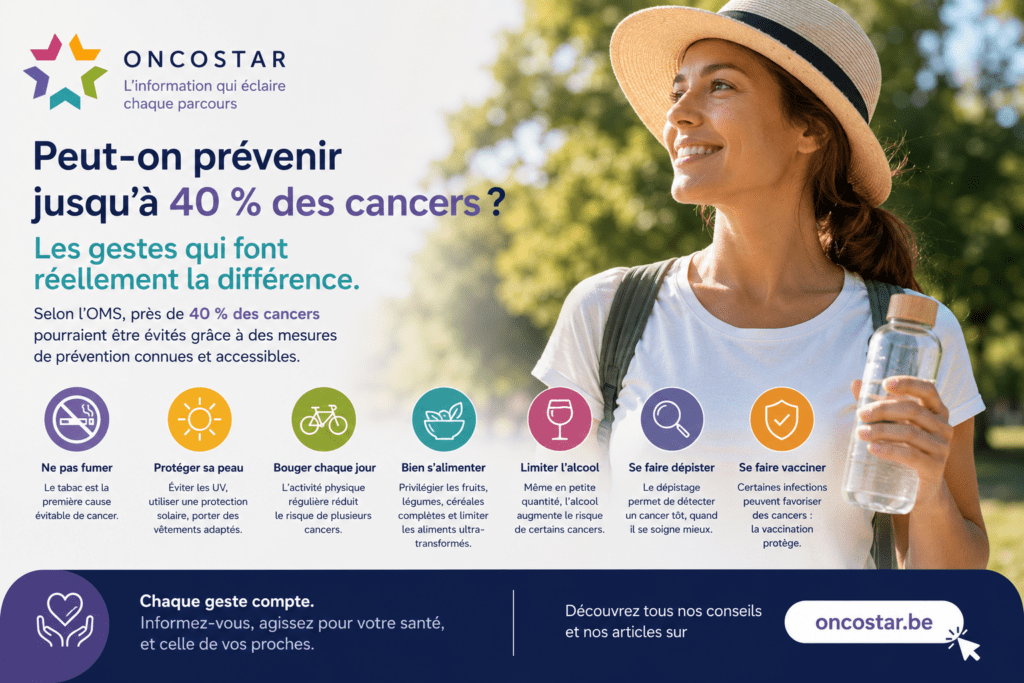 Peut-on prévenir jusqu&rsquo;à 40 % des cancers ? Les gestes qui font réellement la différence