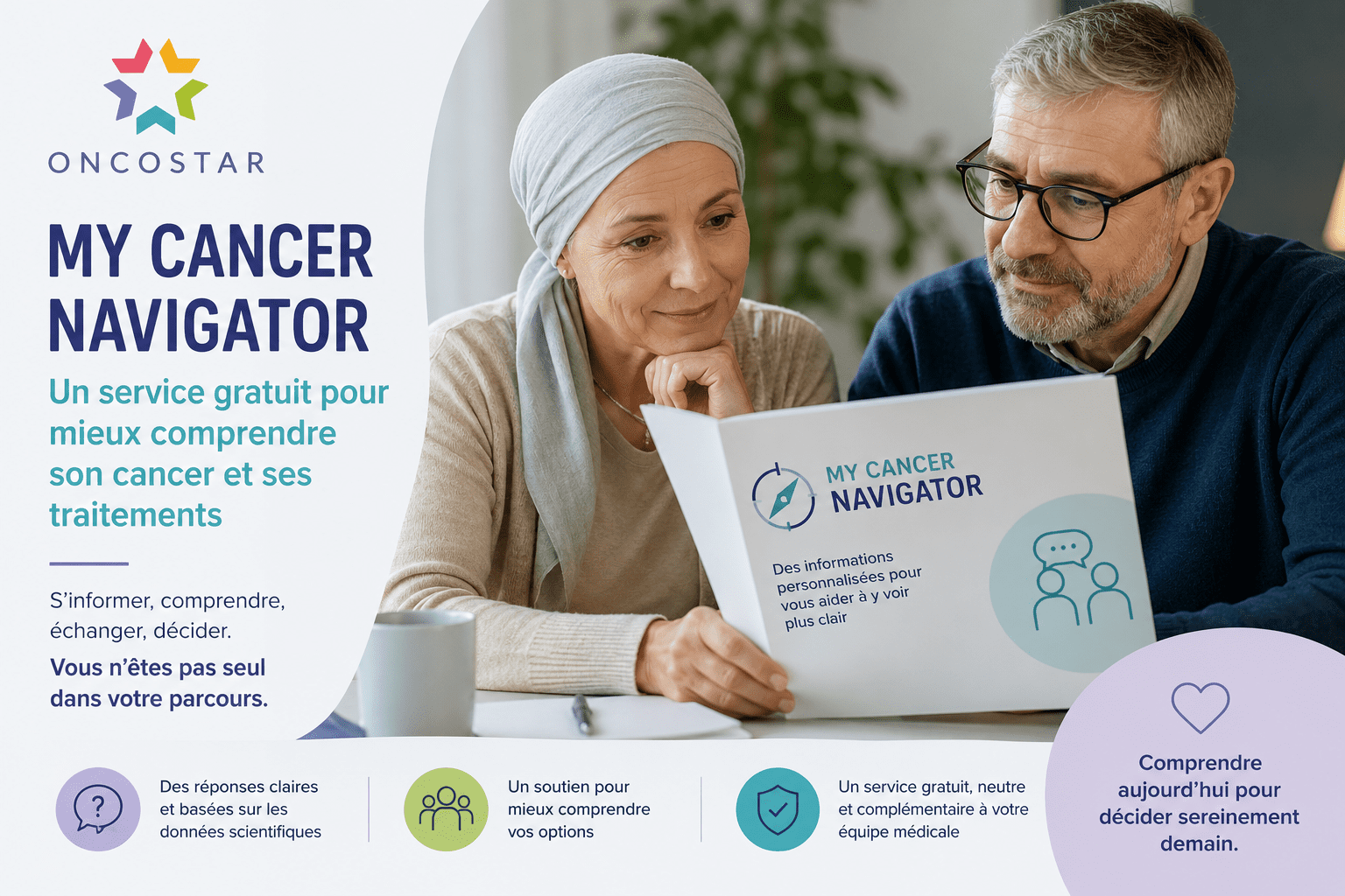 My Cancer Navigator : un service gratuit pour mieux comprendre son cancer et ses traitements