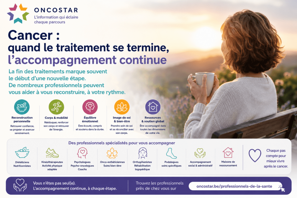 Cancer : quand le traitement se termine, l&rsquo;accompagnement continue