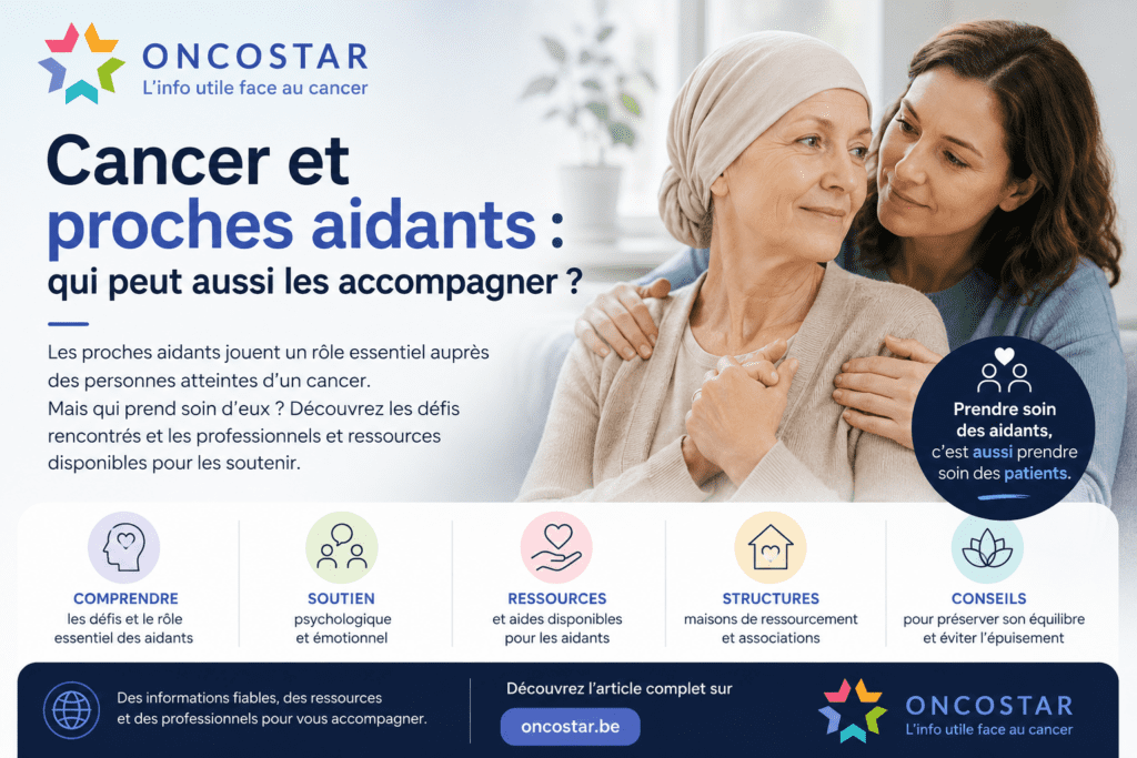 Cancer et proches aidants : qui peut aussi les accompagner ?