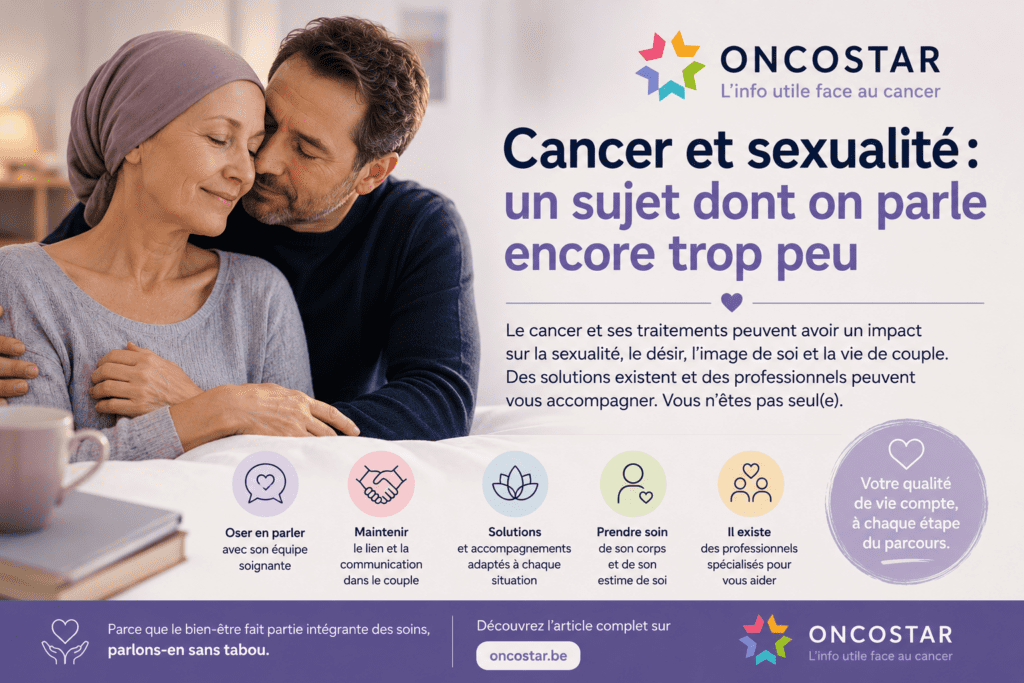 Cancer et sexualité : un sujet dont on parle encore trop peu