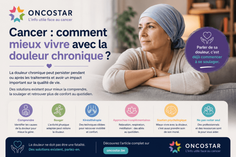 Cancer : comment mieux vivre avec la douleur chronique ?