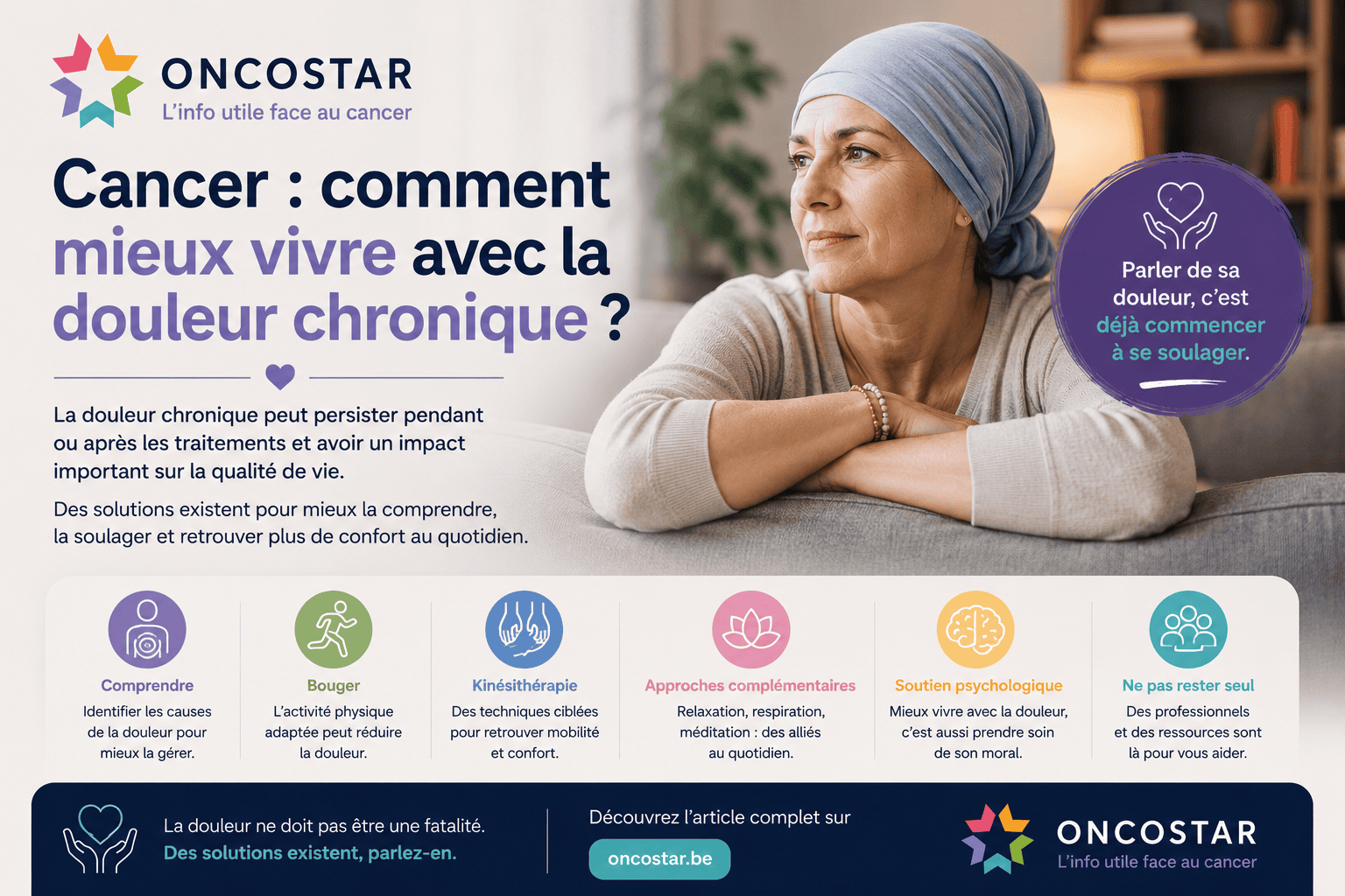 Cancer : comment mieux vivre avec la douleur chronique ?
