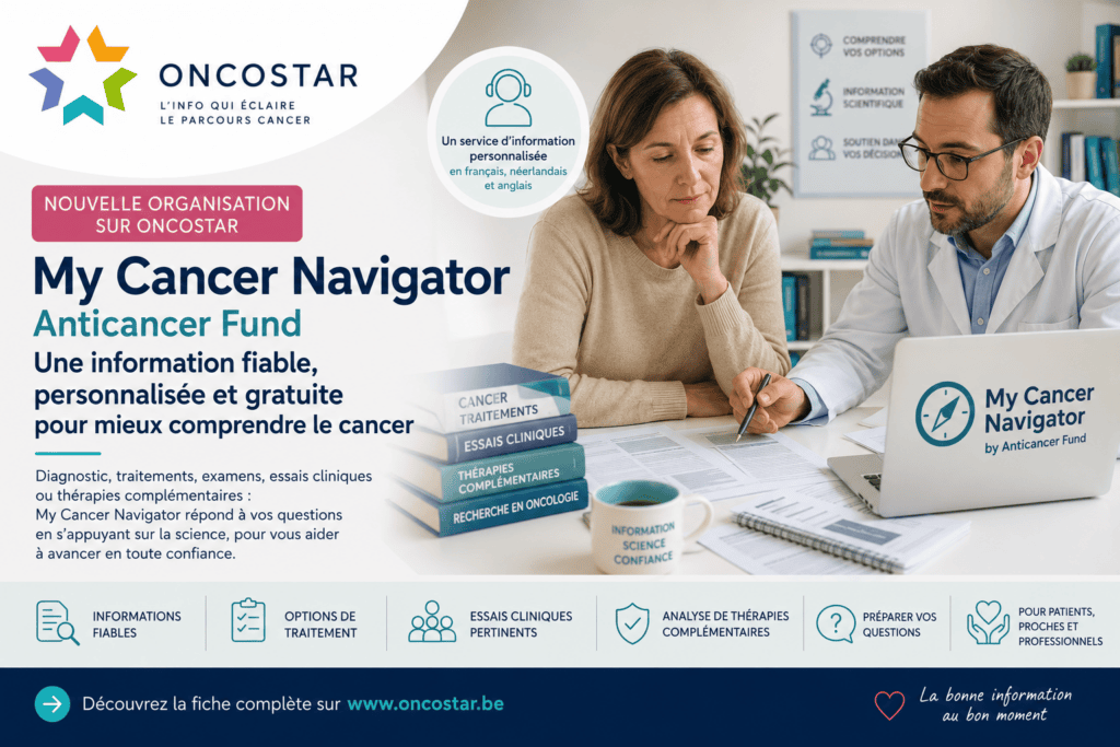 My Cancer Navigator : mieux comprendre son cancer et ses traitements grâce à une information scientifique personnalisée