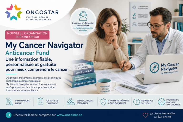 My Cancer Navigator : mieux comprendre son cancer et ses traitements grâce à une information scientifique personnalisée