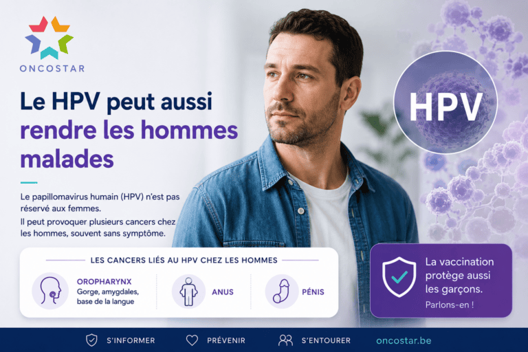 HPV chez les hommes : ce virus peut aussi provoquer plusieurs cancers