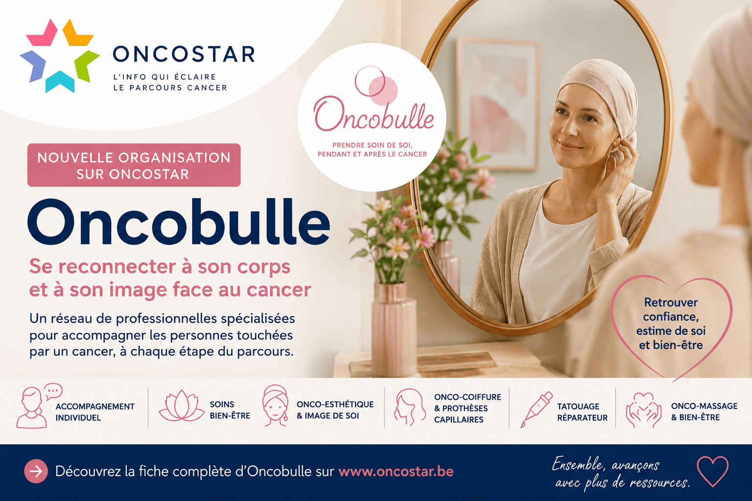 Oncobulle : se reconnecter à son corps et à son image face au cancer